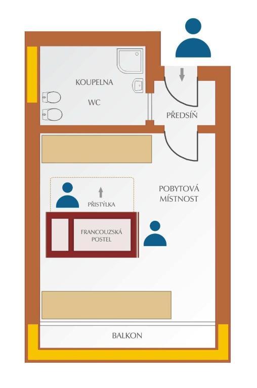 Hotel Nastup Loučná pod Klínovcem 部屋 写真